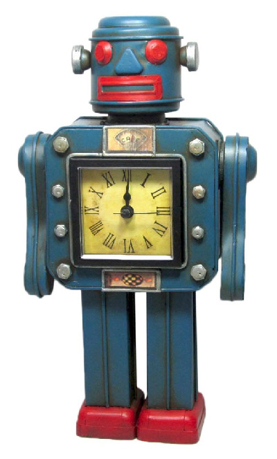 Repro Robot Clock